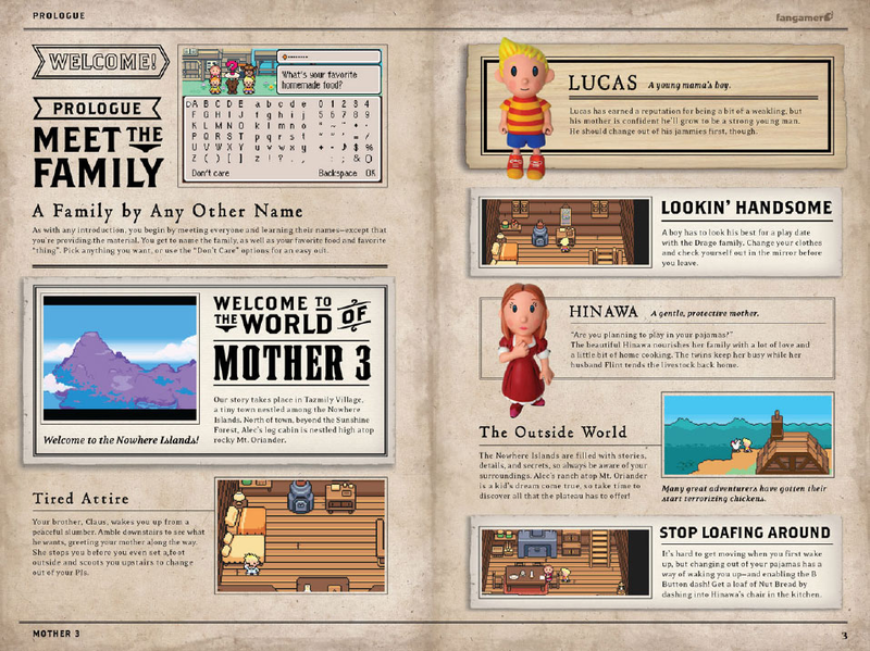 Illustration for article titled Mother 3 Handbook Will Blow Your Baby Blue Socks Off
